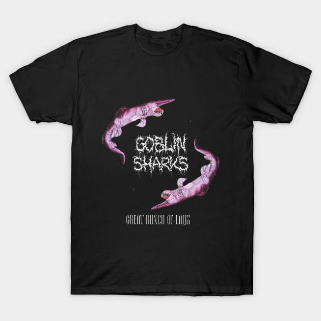 Goblin Sharks T-Shirt by Jack of All Graves